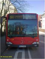 KN - C 1161 der Stadtwerke Konstanz eingesetzt auf der Linie 908 im Auftrag von Postauto Schweiz.