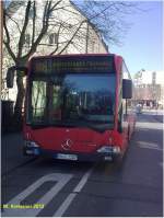 KN - C 1107 der Stadtwerke Konstanz eingesetzt auf der Linie 908 im Auftrag von Postauto Schweiz.